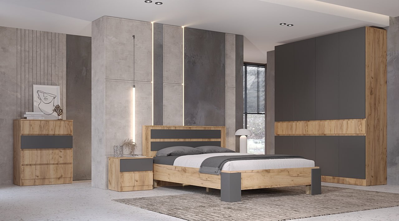 Ленора (Дуб вотан/Графит)