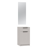 Тумба для обуви с зеркалом Брандо 67.29 (Кашемир МДФ)