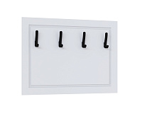 Вешалка Апполия 800 (Белый/Белый дуб)