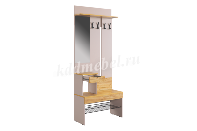 Прихожая Баско (Кашемир/Дуб крафт золотой)