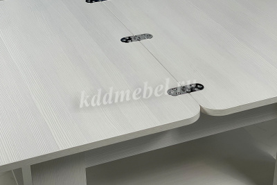 Стол журнальный Адам 1 (Белый рамух) 