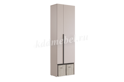 Шкаф 2дв. Баско L600 (Кашемир)