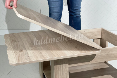 Стол журнальный Адам 1 (Дуб мария) 