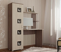 Стол компьютерный Юниор-2 (Ясень шимо темный/Ясень шимо светлый)