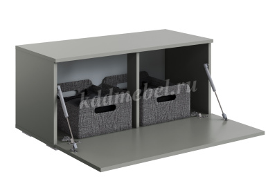 Тумба Люмьер 900 (Шиншилла серая)