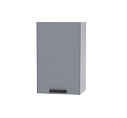 Шкаф верхний 45В кухня Осло (Белый/Карбон сапфир) 