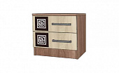 Тумба прикроватная Коста-Рика (Ясень шимо темный/Ясень шимо светлый)