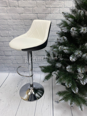 Стул барный J-700 (Белый/Черный)