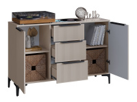 Комод МС Кимберли_кашемир_кашемир_открытый Комод МС Кимберли_кашемир_кашемир_открытый