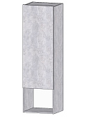 Шкаф навесной Даллас с полкой (Цемент светлый)