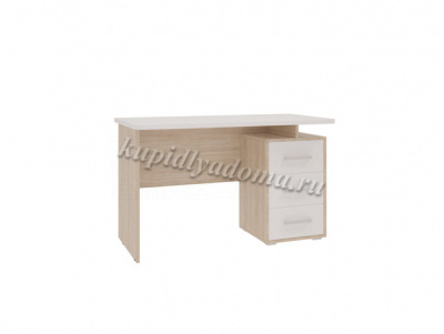 Стол компьютерный Лайт-2 1200 (Дуб сонома/Белый)