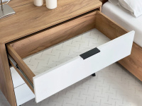 Комод Адам элемент 3 дуб крафт белое дерево Комод Адам элемент 3 дуб крафт белое дерево