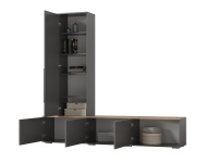 Гостиная Селеста открытые дуб вотан_ графит Гостиная Селеста открытые дуб вотан_ графит