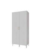 Шкаф 2-х створчатый Толедо ТШ-21 (Белый)