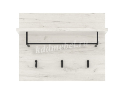 Вешалка Гретта 500 (Дуб крафт белый)