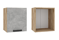 Шкаф верхний ШВГ 920*400 Кухня Юлия (Дуб сонома)