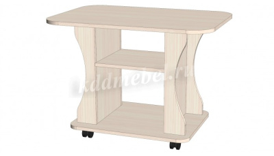Стол журнальный Дипломат (Дуб молочный)