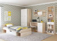 СТЕЛС ДУБ СОНОМА-БЕЛЫЙ 1