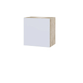 Куб-1 Сириния (Дуб крафт серый/Светло-серый)