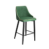Стул полубарный Ками (Зелено-оливковый/Черный)