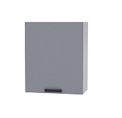 Шкаф верхний сушка с единым фасадом 6С кухня Осло (Белый/Карбон светлый) 