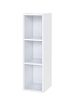 Шкаф навесной Сириния открытый (Белый древесные поры/Белый снег)