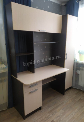 Стол компьютерный №7 (Венге/Дуб белфорт)