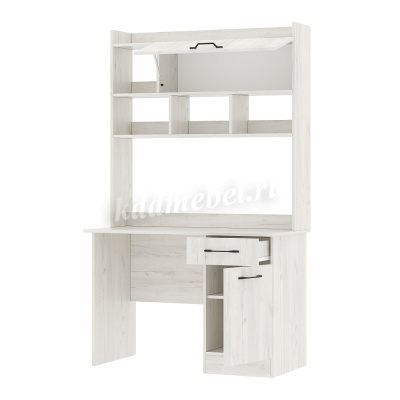 Стол компьютерный ПКС-2 (Дуб крафт белый)