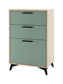 Тумба Ева 600 1С2Я (Дуб экспресив песочный/Муссон)