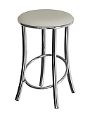 Табурет Сфера (Белый экокожа)