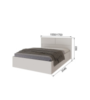 Толедо спальня с размерами кровать копия Толедо спальня с размерами кровать копия