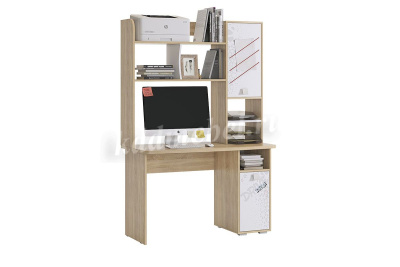 Стол Энерджи (Дуб сонома/Белый)