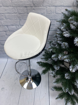 Стул барный J-700 (Белый/Черный)