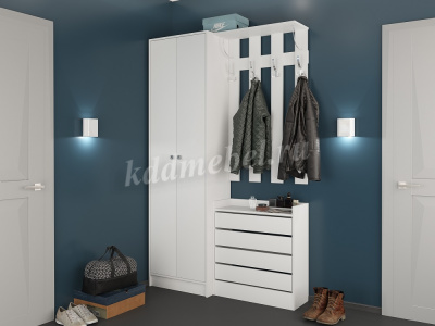 Зеркало ЯПЗ-1 Ямайка (Белый древесные поры)