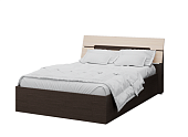 Кровать Гавана 1.6 (Венге/Дуб молочный)
