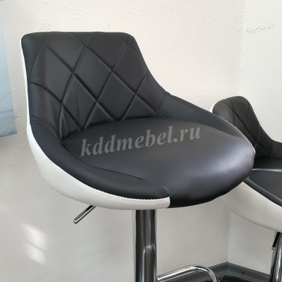 Стул барный J-700 (Черный/Белый)