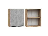 Шкаф верхний ШВ 600 Кухня Модена (Дуб Бирюза)