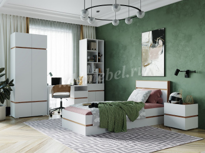 Пенал Аркон (Белый/Дуб вотан)