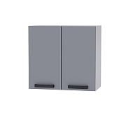 Шкаф верхний 6В56 кухня Осло (Белый/Карбон латте)