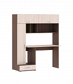 Стол компьютерный ПКС-1 (Ясень шимо темный/Ясень шимо светлый)